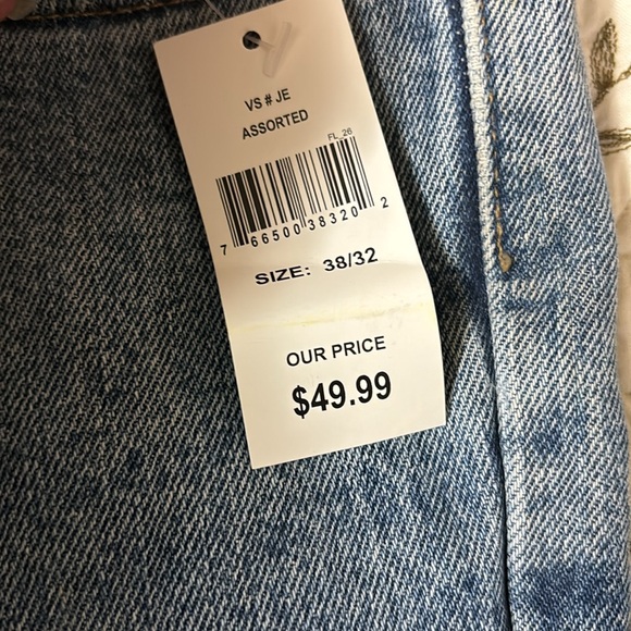 NWT Ross Thomson jeans size  38 x 32. Never worn - Picture 10 of 12
